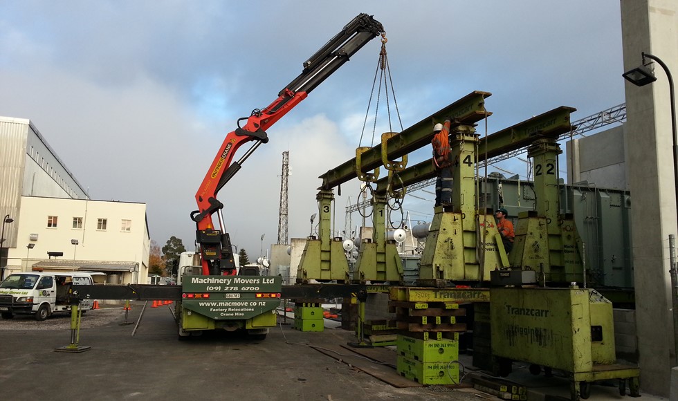 TRUCK MOUNTED CRANE